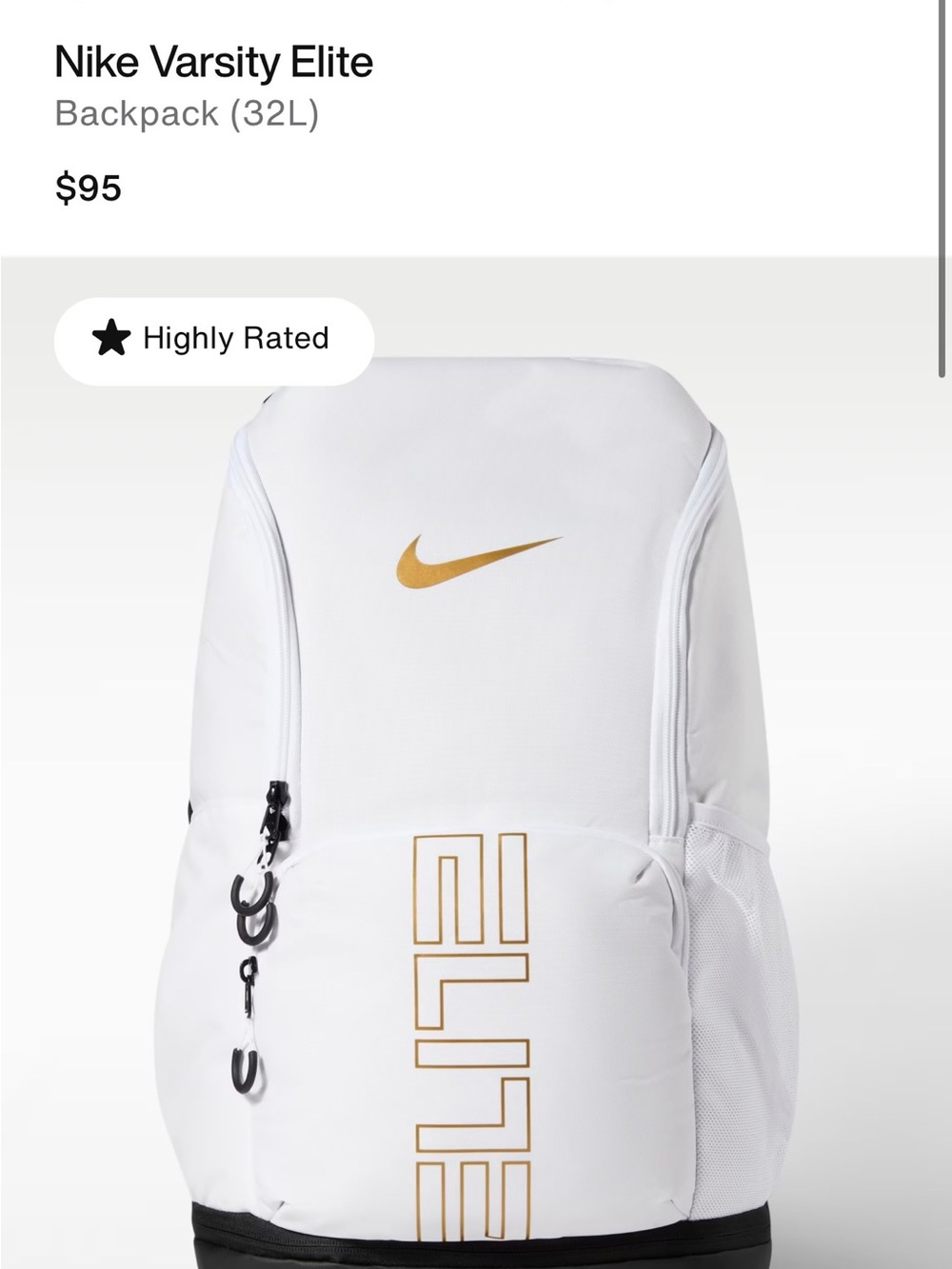 Nike Varsity Elite Basketball Backpack